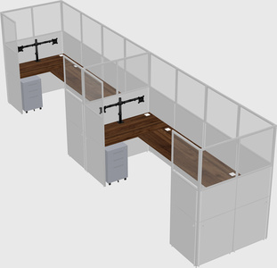 Cabine en u