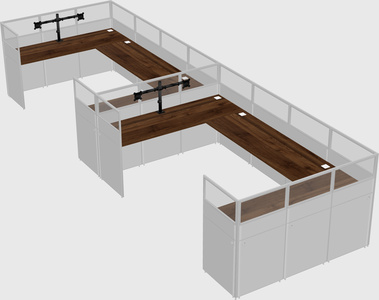 Cabine en u