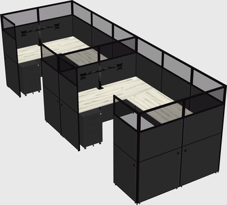 Cabine en u