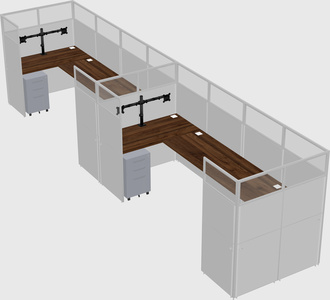 Cabine en u
