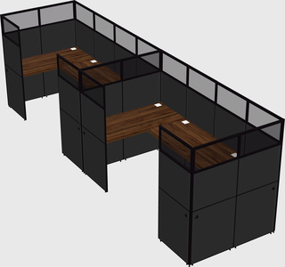Cabine en u