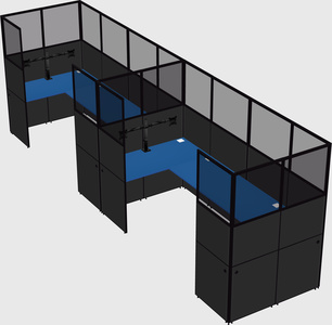 Cabine en u