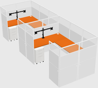 Cabine en u
