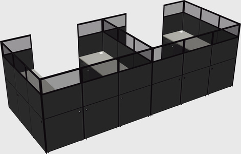 Cabine en u