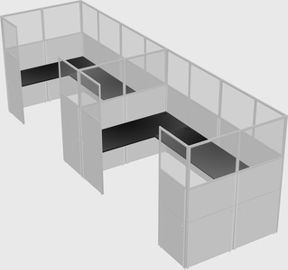 Cabine en u