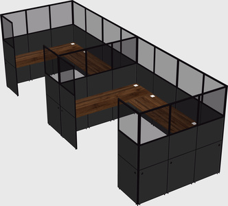 Cabine en u