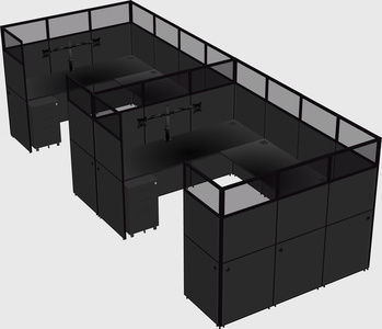 Cabine en u