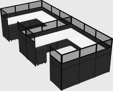 Cabine en u