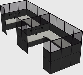 Cabine en u
