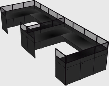 Cabine en u