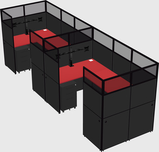 Cabine en u
