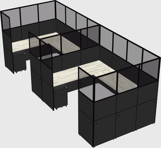 Cabine en u