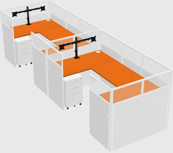 Cabine en u