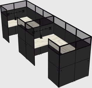 Cabine en u