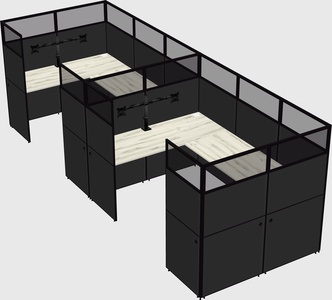 Cabine en u