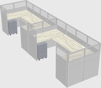 Cabine en u