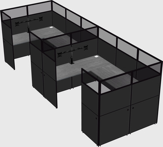 Cabine en u