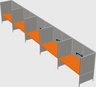 Système de panneaux flexibles