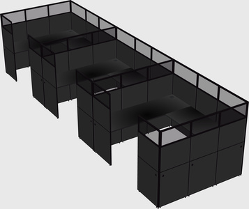 Cabine en u