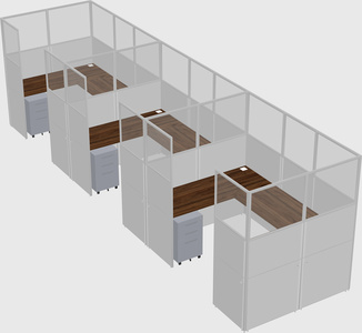 Cabine en u
