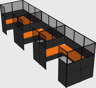 Cabine en u