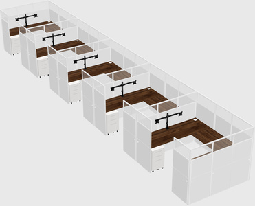 Cabine en u