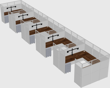 Cabine en u