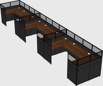 Cabine en u