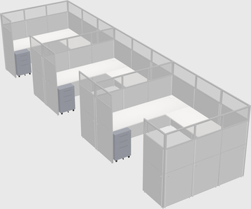 Cabine en u