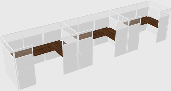 Cabine en u