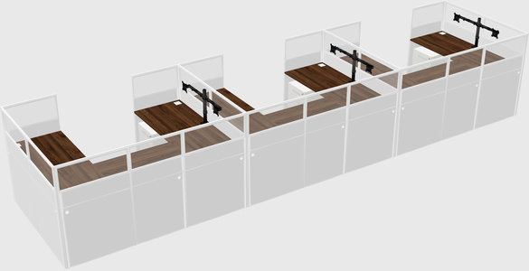 Cabine en u