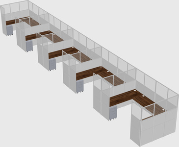Cabine en u