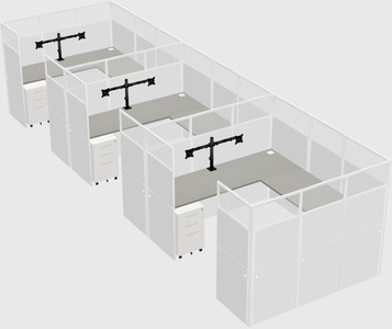 Cabine en u