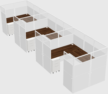 Cabine en u