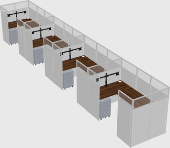 Cabine en u