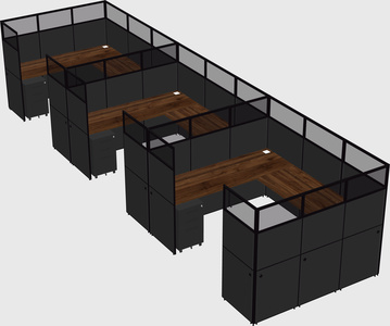 Cabine en u