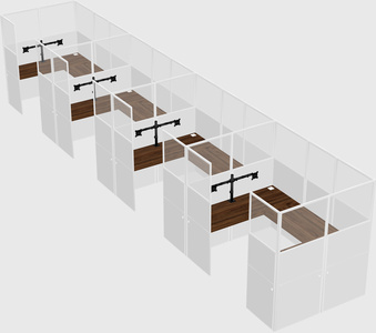 Cabine en u
