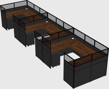 Cabine en u