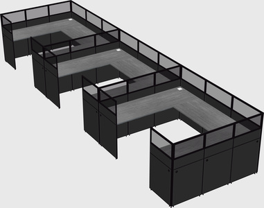 Cabine en u