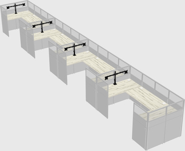Cabine en u