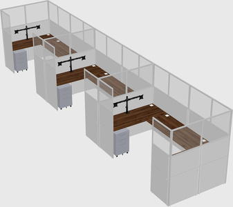 Cabine en u