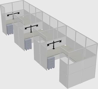 Cabine en u