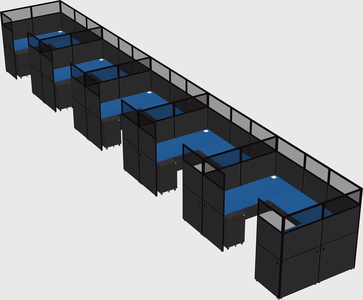Cabine en u