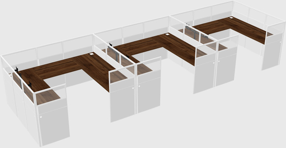 Cabine en u