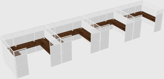 Cabine en u