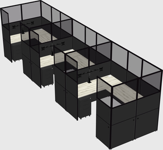 Cabine en u