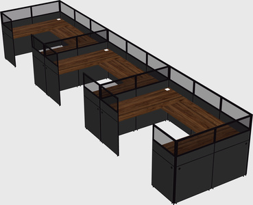 Cabine en u