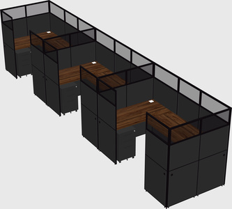 Cabine en u