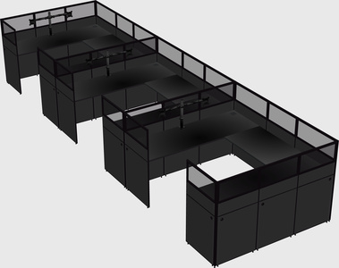 Cabine en u