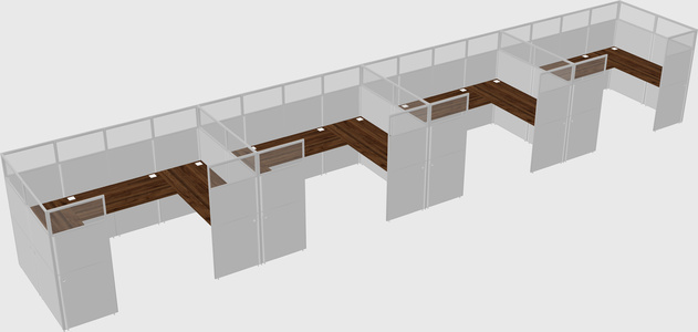 Cabine en u